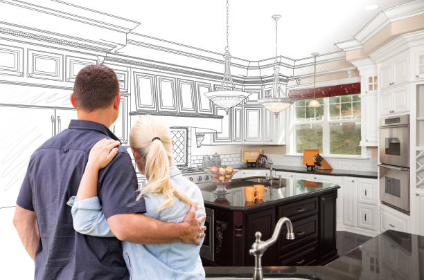 Professional Kitchen Island Installation technician working in Adamstown, MD